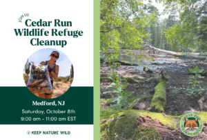 Clean Up Day at the Refuge with Keep Nature Wild